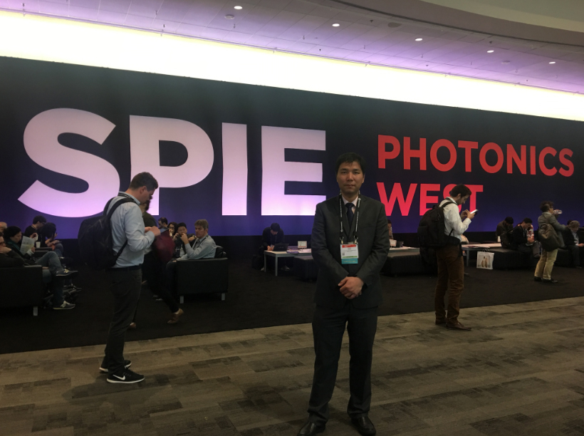 c7c7娱乐平台官网入口加入2018年美国西部光电展览会SPIE.Photonics West并取得圆满乐成。。。。